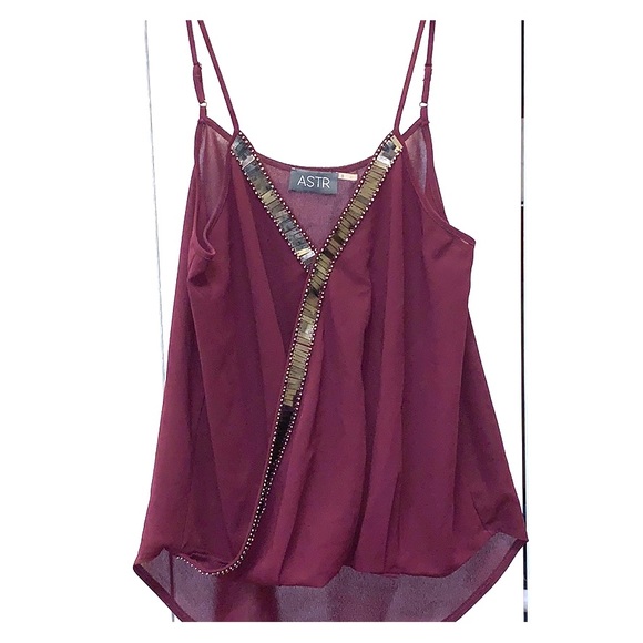ASTR the label tank with beaded detail - Picture 1 of 2